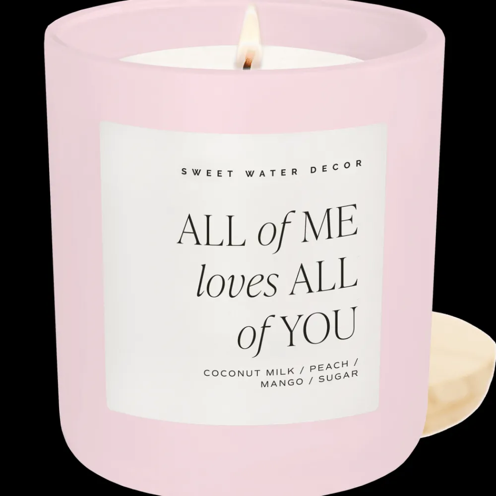 Sweet Water Decor Candles|15 Oz Matte Jars>All of Me Loves All of You - 15 oz