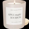 Sweet Water Decor Candles|15 Oz Matte Jars>Apple maple Bourbon - 15 oz