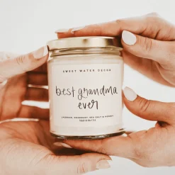 Sweet Water Decor Candles|9 Oz Clear Jars>Best Grandma Ever - 9 oz