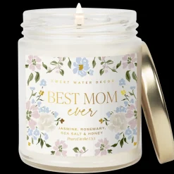 Sweet Water Decor Candles|Patterned Candles>Best Mom Ever - 9 oz