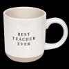 Sweet Water Decor Drinkware>Best Teacher Ever 14 oz Mug
