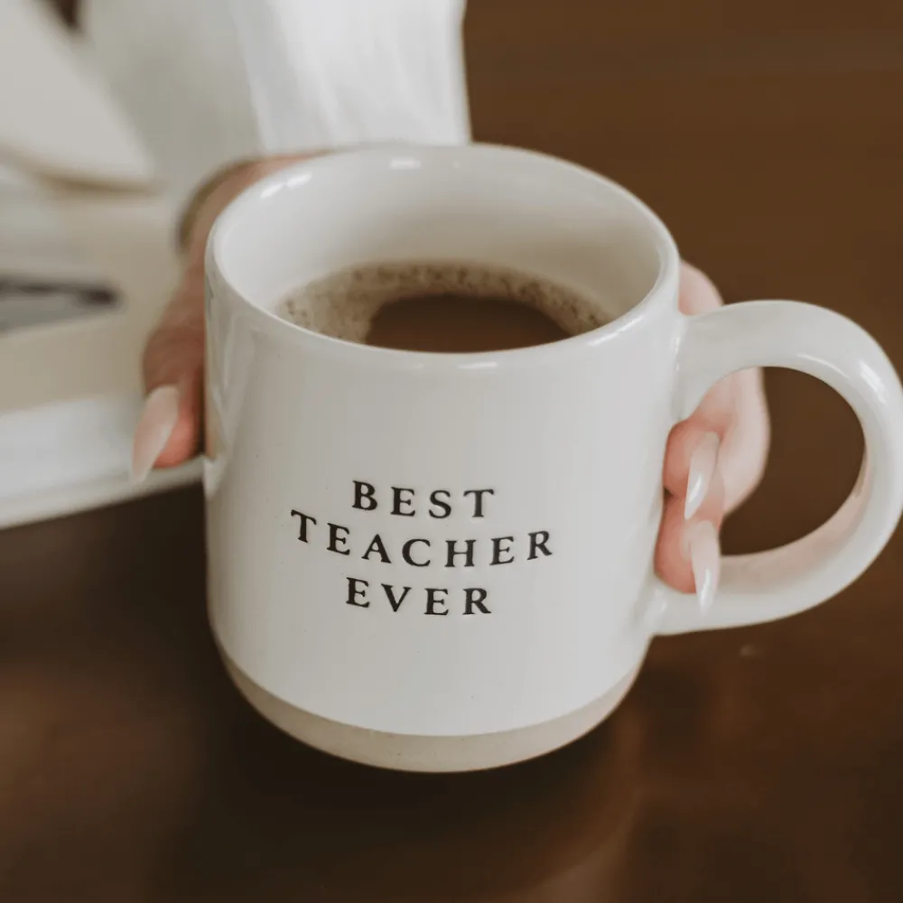 Sweet Water Decor Drinkware>Best Teacher Ever 14 oz Mug