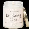 Sweet Water Decor Candles>Birthday Cake - 9 oz