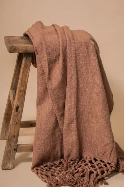 Shoppe At The Avenue Home Decor|Blankets>BLUSH THROW BLANKET