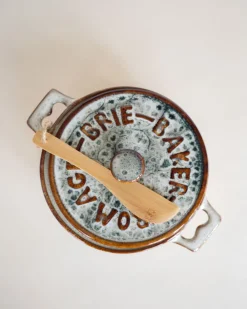 Shoppe At The Avenue Kitchen|Home Decor>Brie Baker with Bamboo Spreader