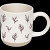 Sweet Water Decor Drinkware>Brown Leaves 14 oz Mug
