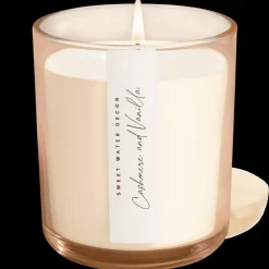 Sweet Water Decor Candles|12 Oz Tinted Jars>Cashmere and Vanilla - 12 oz