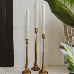 Sweet Water Decor Home Decor|Tapered>Cast Iron Taper Candle Holders