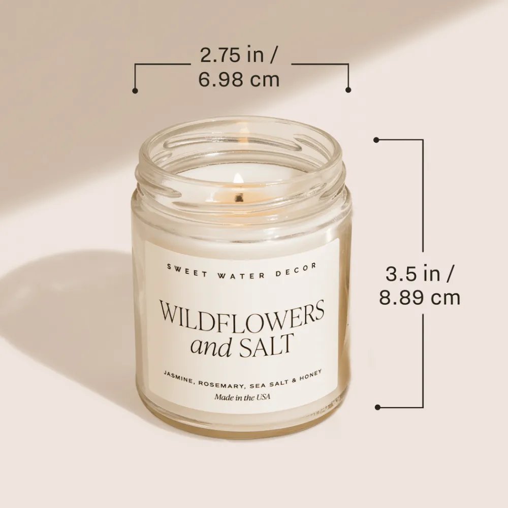 Sweet Water Decor Candles|9 Oz Clear Jars>Christmas Tree - 9 oz