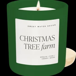 Sweet Water Decor Candles|15 Oz Matte Jars>Christmas Tree Farm - 15 oz