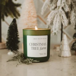 Sweet Water Decor Candles|15 Oz Matte Jars>Christmas Tree Farm - 15 oz