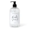 Sweet Water Decor Soap Dispensers>Clear Plastic Dish Soap - 16 oz