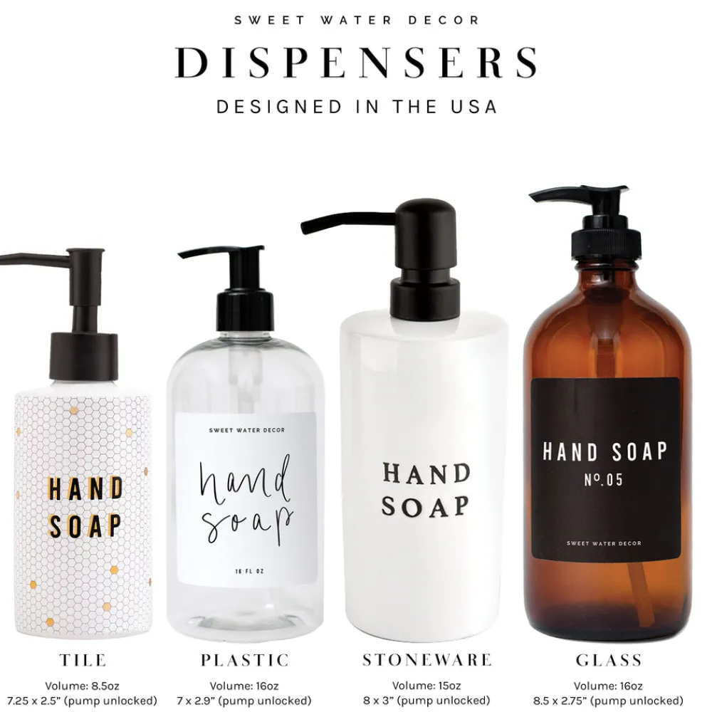 Sweet Water Decor Soap Dispensers>Clear Plastic Dish Soap - 16 oz