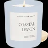 Sweet Water Decor Candles|15 Oz Matte Jars>Coastal Lemon - 15 oz