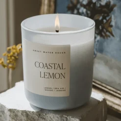 Sweet Water Decor Candles|15 Oz Matte Jars>Coastal Lemon - 15 oz