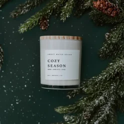 Sweet Water Decor Candles|11 Oz White Jars><noscript><img width=