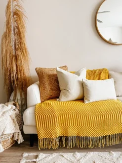 Busa Designs Pillows>Cream Sherpa Lumbar Pillow Cover