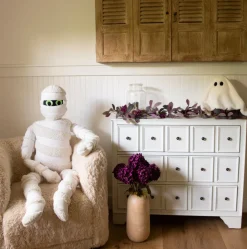 Nearly Natural Florals & Greenery>Fall Laurel Leaf with Berries Artificial Garland - Set of 2