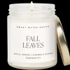 Sweet Water Decor Candles|9 Oz Clear Jars>Fall Leaves - 9 oz