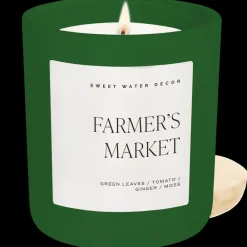 Sweet Water Decor Candles|15 Oz Matte Jars>Farmer's Market - 15 oz
