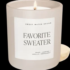 Sweet Water Decor Candles|15 Oz Matte Jars>Favorite Sweater - 15 oz