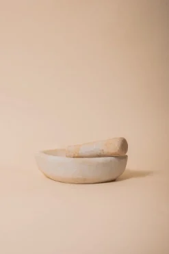 Shoppe At The Avenue Kitchen|Home Decor>Found Marble Mortar and Pestle