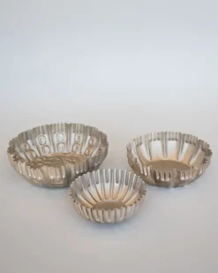 Shoppe At The Avenue Trays & Ring Dishes|Home Decor>Galloway Fluted Bowls - Sweet Water Decor