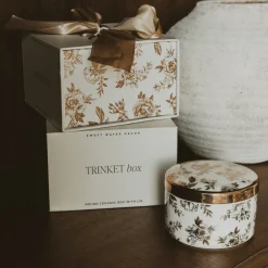 Sweet Water Decor Trays & Ring Dishes|Home Decor>Gold Delft