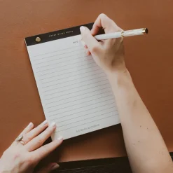 Sweet Water Decor Notepads>Gold Rivet