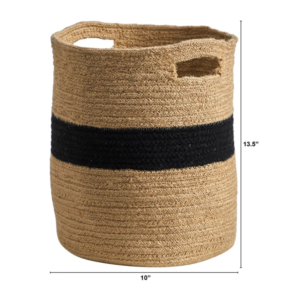 Nearly Natural Home Decor>Handmade Natural Cotton Planter