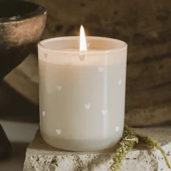 Sweet Water Decor Candles|Patterned Candles>Heart Detail - 12 oz