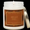 Sweet Water Decor Candles|Patterned Candles>Hello Fall - 9 oz