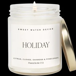 Sweet Water Decor Candles|9 Oz Clear Jars>Holiday - 9 oz