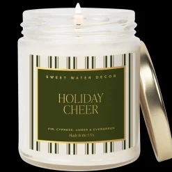 Sweet Water Decor Candles|Patterned Candles>Holiday Cheer - 9 oz