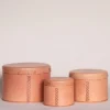 Shoppe At The Avenue Home Decor>James Leather Nesting Box Set - Sweet Water Decor