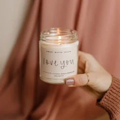 Sweet Water Decor Candles>Love You - 9 oz