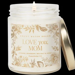 Sweet Water Decor Candles|Patterned Candles>Love you, Mom - 9 oz