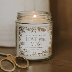 Sweet Water Decor Candles|Patterned Candles>Love you, Mom - 9 oz