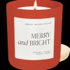 Sweet Water Decor Candles|15 Oz Matte Jars>Merry and Bright - 15 oz