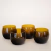 Shoppe At The Avenue Kitchen|Home Decor>Moroccan Stemless Goblet - set - Sweet Water Decor