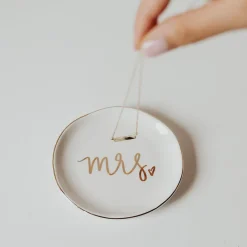 Sweet Water Decor Trays & Ring Dishes>Mrs.