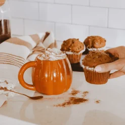 Sweet Water Decor Drinkware>Orange Pumpkin 19 oz Mug
