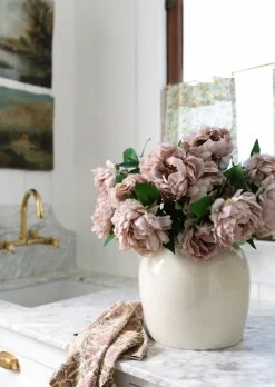 Afloral.com Florals & Greenery>Peony Flower in Taupe Mauve