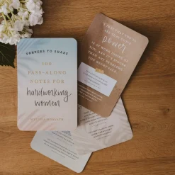 Sweet Water Decor Devotionals>Prayers to Share: 100 Pass-Along Notes for Hardworking Women