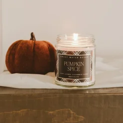 Sweet Water Decor Candles|Patterned Candles>Pumpkin Spice - 9 oz