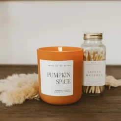 Sweet Water Decor Candles|15 Oz Matte Jars>Pumpkin Spice - 15 oz