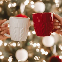 Sweet Water Decor Drinkware>Red Sweater 18 oz Mug