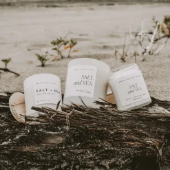 Sweet Water Decor Candles|11 Oz White Jars><noscript><img width=