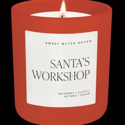 Sweet Water Decor Candles|15 Oz Matte Jars>Santa's Workshop - 15 oz