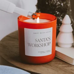 Sweet Water Decor Candles|15 Oz Matte Jars>Santa's Workshop - 15 oz